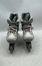Load image into Gallery viewer, Bladerunner Unisex White Adjustable Ratchet Buckle Inline Skates Size 4-7
