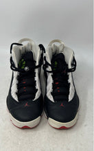 Load image into Gallery viewer, Nike Kids Air Jordan 6 Rings 323419-008 Black White Red Sneaker Shoes Size 5Y

