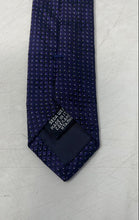 Load image into Gallery viewer, Hugo Boss Mens Purple Printed Adjustable Pointed Tie
