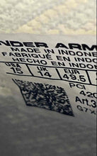 Load image into Gallery viewer, Under Armour Mens Project Rock 1 White Black Lace-Up Sneakers Shoe Size 15
