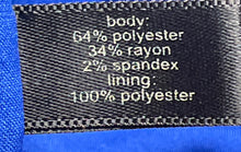 Load image into Gallery viewer, The Limited Womens Royal Blue Back Zip Slit Straight &amp; Pencil Skirt Size 0
