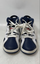 Load image into Gallery viewer, Nike Kids Air Jordan 6 Retro DV3605-164 White Blue Sneaker Shoes Size 13C
