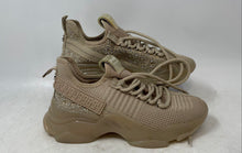 Load image into Gallery viewer, Steve Madden Womens Maxima Light Brown Lace-Up Low Top Sneaker Shoes Size 6M
