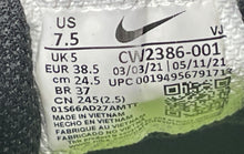 Load image into Gallery viewer, Nike Womens Crater Impact CW2386-001 Black Lace-Up Running Shoes Size 7.5
