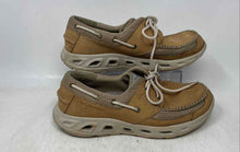 Load image into Gallery viewer, Columbia Mens PFG Boatdrainer BM2611-265 Beige Lace-Up Boat Shoes Size 10
