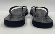 Load image into Gallery viewer, Authentic Tory Burch Womens Black Printed Slip-On Flip-Flop Sandals Size 6
