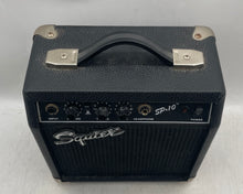 Load image into Gallery viewer, Fender Squier SP-10 PR-367 Black Portable Electric Guitar Amplifier Not Tested
