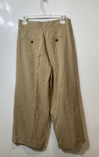 Load image into Gallery viewer, Banana Republic Womens Brown Pockets Pleated Wide-Leg Dress Pants Size 4
