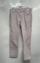Load image into Gallery viewer, Old Navy Womens Pixie White Brown Striped Print Belt Loops Chino Pants Size 8

