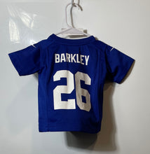 Load image into Gallery viewer, Nike Kids Blue New York Giants Saquon Barkley #26 NFL Football Jersey Size 2T
