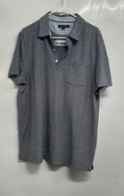 Load image into Gallery viewer, Banana Republic Mens Gray Knit Pocket Collared Short Sleeve Polo Shirt Size XL
