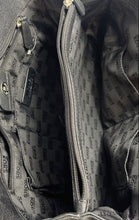 Load image into Gallery viewer, Michael Kors Womens Hamilton Est. 1981 Black Leather Shoulder Satchel Bag

