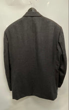 Load image into Gallery viewer, Cezar Del Prado Mens Gray Notch Lapel Long Sleeve Two-Button Blazer Size 46R

