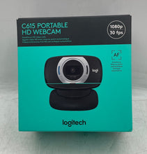 Load image into Gallery viewer, Logitech Model C615 1080p 30fps Autofocus USB Portable HD Webcam Factory Sealed
