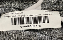 Load image into Gallery viewer, Joseph Ribkoff Womens Gray Heather Knitted Cowl Neck Pullover Sweater Size 8
