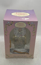 Load image into Gallery viewer, Precious Moments White Pink Hello Lord It's Me Again Porcelain Anniversary Clock
