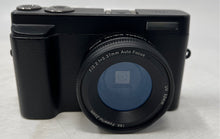 Load image into Gallery viewer, DC101 Black 16X Powerful Zoom 52mm Autofocus Cmos Digital Camera Not Tested
