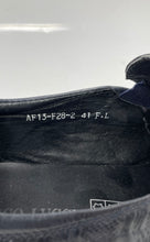 Load image into Gallery viewer, Franco Lucci Mens Black Leather Round Toe Slip-On Loafer Shoes Size EUR 41
