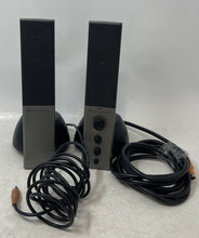 Load image into Gallery viewer, Set Of 2 Pcs Altec Lansing VS4121 Black Wired Computer Audio System Untested
