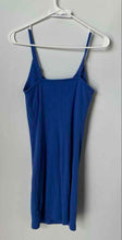 Load image into Gallery viewer, Old Navy Womens Blue Sleeveless Spaghetti Strap Bodycon Dress Size Medium
