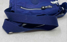 Load image into Gallery viewer, Kipling Womens Navy Blue Charm Inner Pockets Shoulder Crossbody Handbag
