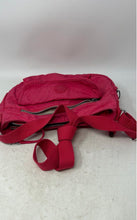 Load image into Gallery viewer, Kipling Womens Pink Adjustable Strap Monkey Charm Zip Top Lined Crossbody Bag
