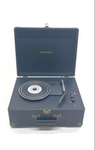 Load image into Gallery viewer, Crosley Model CR6254A Retrospect Black 3-Speed Suitcase Record Player Not Tested
