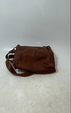 Load image into Gallery viewer, Lucky Brand Womens Brown Leather Adjustable Strap Shoulder Crossbody Handbag
