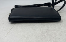 Load image into Gallery viewer, Jones New York Womens Black Leather Adjustable Strap Inner Pockets Crossbody Bag
