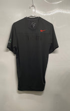 Load image into Gallery viewer, Nike Mens Gray Miami Hurricanes Short Sleeve Pullover Jersey T-Shirt Size Small
