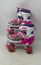 Load image into Gallery viewer, Coolbear Kids Multicolor Adjustable Ratchet Buckle Roller Skates Size Medium
