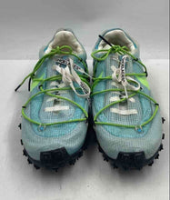 Load image into Gallery viewer, Authentic Nike Womens Waffle Racer CD8180-400 Blue Green Sneaker Shoes Size 15.5
