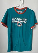 Load image into Gallery viewer, NFL Mens Aqua Miami Dolphins Short Sleeve Pullover T-Shirt Size Medium
