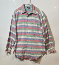Load image into Gallery viewer, Tommy Hilfiger Mens Multicolor Long Sleeve Button-Up Shirt Size Large
