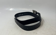 Load image into Gallery viewer, Bosi Mens Black Genuine Leather Square Buckle Adjustable Dress Belt Size 32
