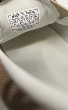 Load image into Gallery viewer, Michael Kors Kids Ashelynne Brown White Logo Printed Loafer Shoes Size 5
