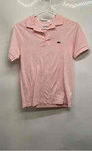 Load image into Gallery viewer, Lacoste Womens Pink Cotton Short Sleeve Collared Regular Fit Polo Shirt Size 14

