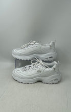 Load image into Gallery viewer, Skechers Womens D'Lites-Fresh Start 11931 White Lace-Up Sneaker Shoes Size 9
