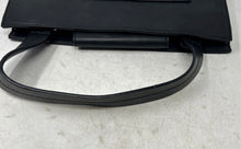Load image into Gallery viewer, Asos Womens Black Leather Inner Divider Bottom Studs Shoulder Handbag
