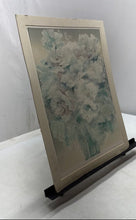 Load image into Gallery viewer, Barbara Johnson Study In Blues White Flower Still Life Art Painting
