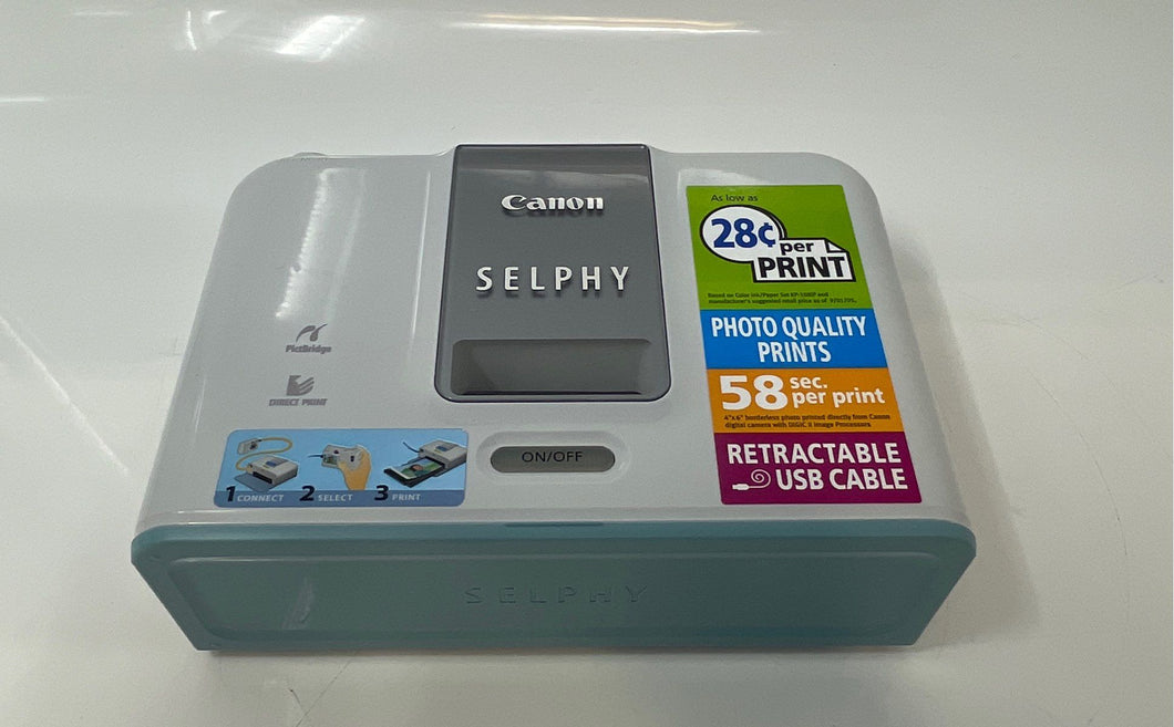 Canon Selphy CP510 Compact Printer Photo Printer Open Box Not Tested