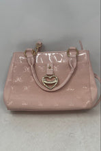 Load image into Gallery viewer, Juicy Couture Womens Pink Monogram My Heart Will Go On Small Satchel Purse
