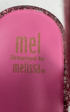 Load image into Gallery viewer, Melissa Girls Pink Mel Solar II Open Toe Adjustable Strap Thong Sandals Size 12
