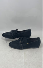 Load image into Gallery viewer, Schutz Womens Black Round Toe Studded Strap Slip-On Formal Loafer Shoes Sz EU 38
