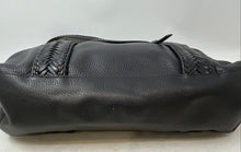 Load image into Gallery viewer, Calvin Klein Womens Black Leather Double Handle Inner Pockets Shoulder Handbag
