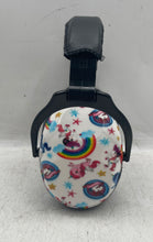 Load image into Gallery viewer, Unicorn White Rainbow Stars Printed Safety Noise Cancelling Earmuffs
