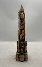 Load image into Gallery viewer, Rare Egyptian Pharaonic Obelisk Statue Unique Hieroglyphic Patterns On All Sides
