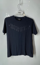 Load image into Gallery viewer, Diesel Mens Blue Cotton Short Sleeve Crew Neck Pullover Graphic T-Shirt Size S
