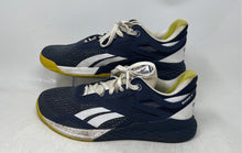 Load image into Gallery viewer, Reebok Mens Nano X Blue White Low Top Lace-Up Sneaker Shoes Size 10.5
