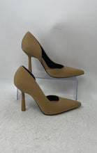 Load image into Gallery viewer, Zara Womens Brown Pointed Toe Slip-On High D'Orsay Heels Size EUR 36
